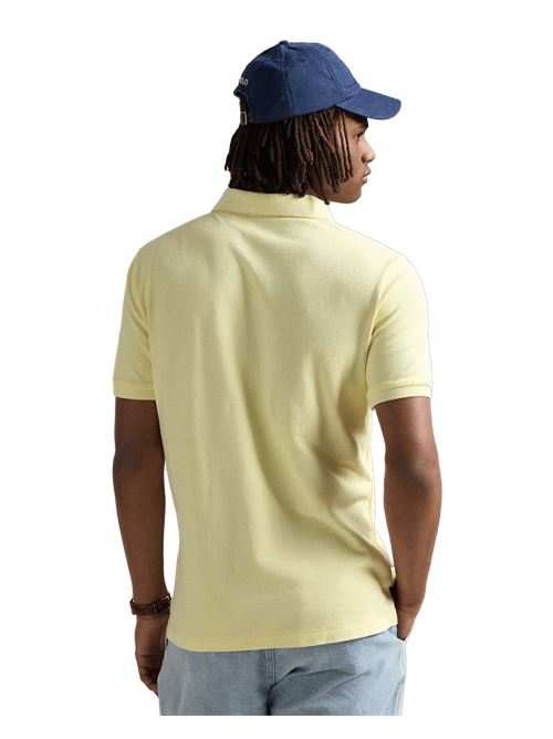 polo uomo custom slim cotone piquè lime POLO RALPH LAUREN | 710969626003